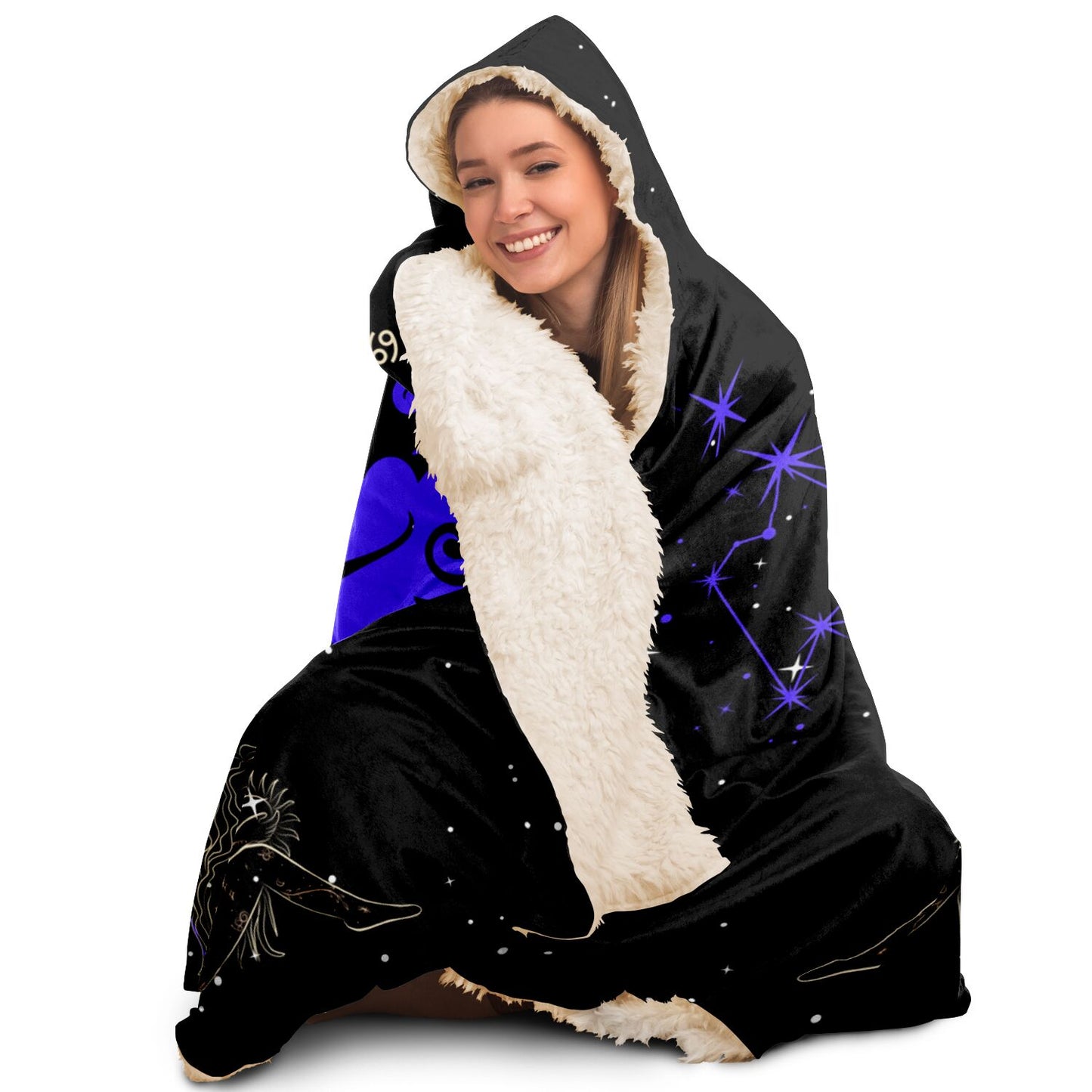 Aquarius Hooded Goddess Meditation Blanket