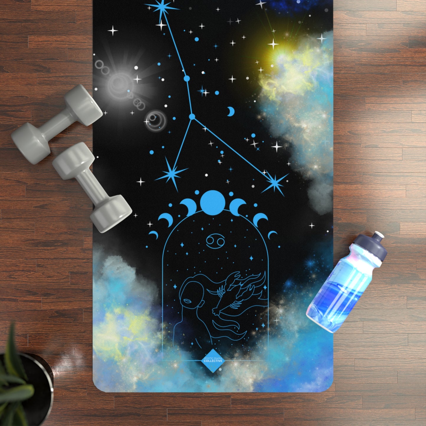 Cancer Cosmos Queen Premium Yoga Mat