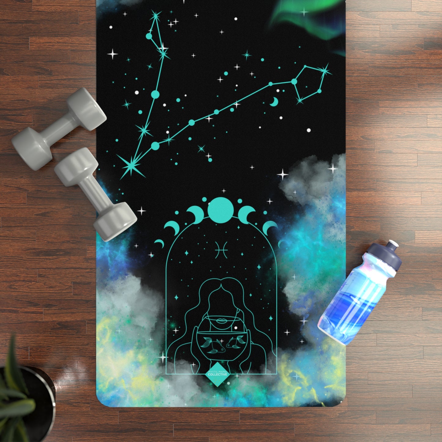 Pisces Cosmos Queen Premium Yoga Mat