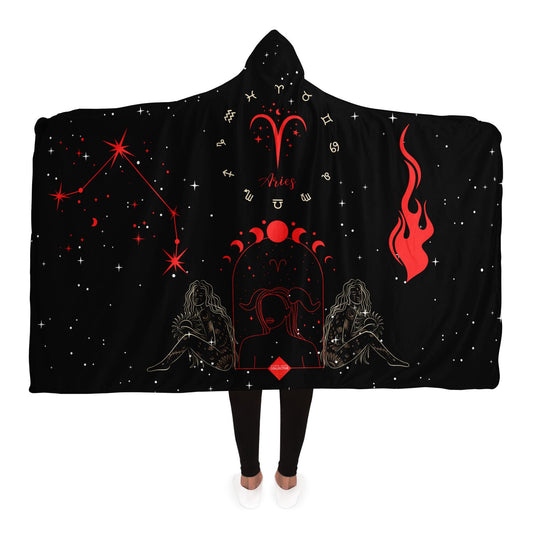 Aries Hooded Goddess Meditation Blanket