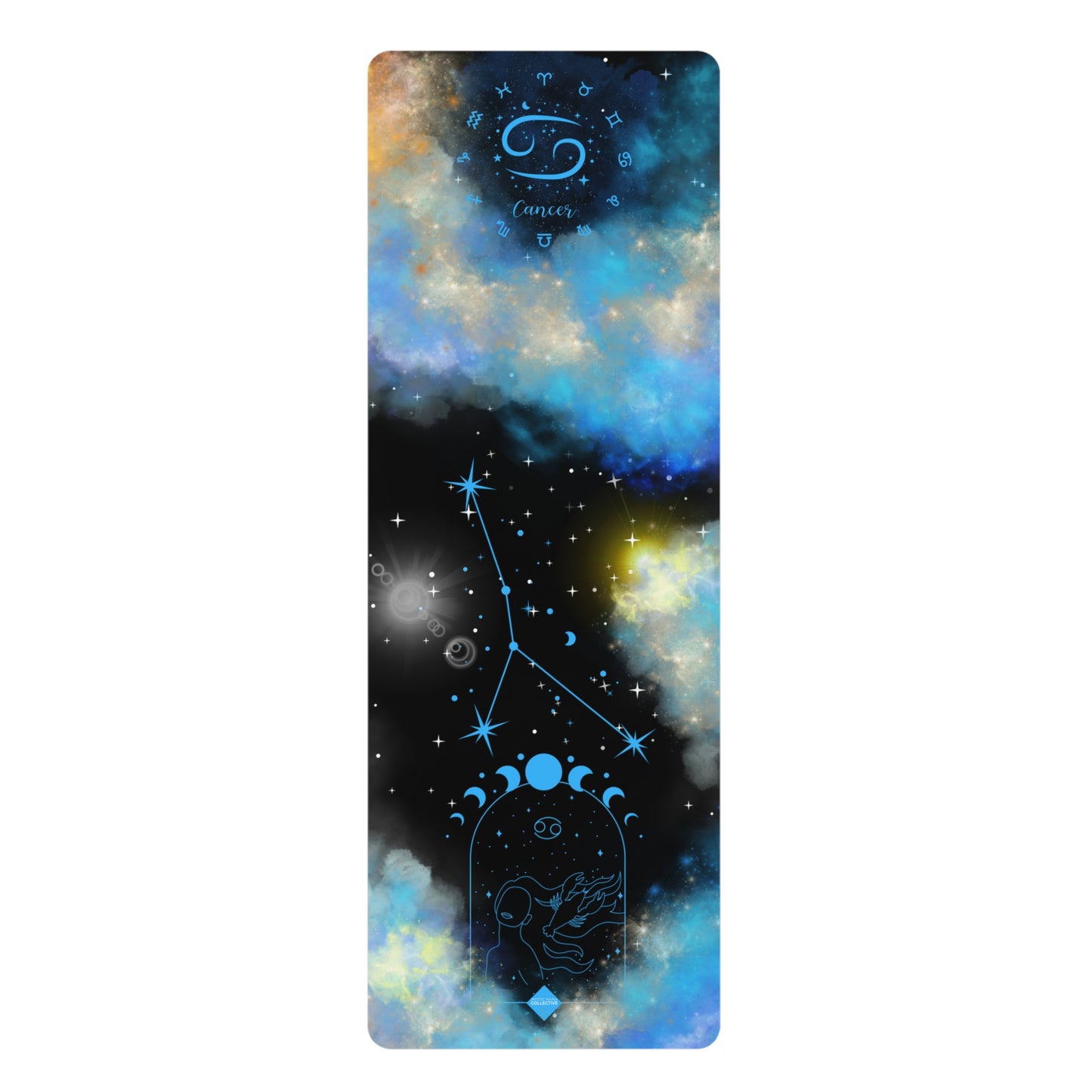 Cancer Cosmos Queen Premium Yoga Mat