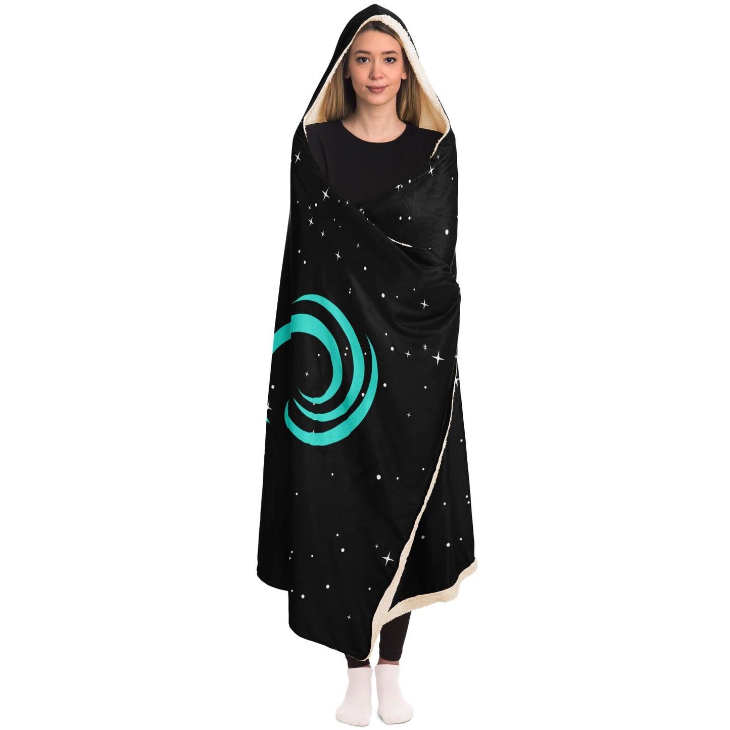 Pisces Hooded Goddess Meditation Blanket