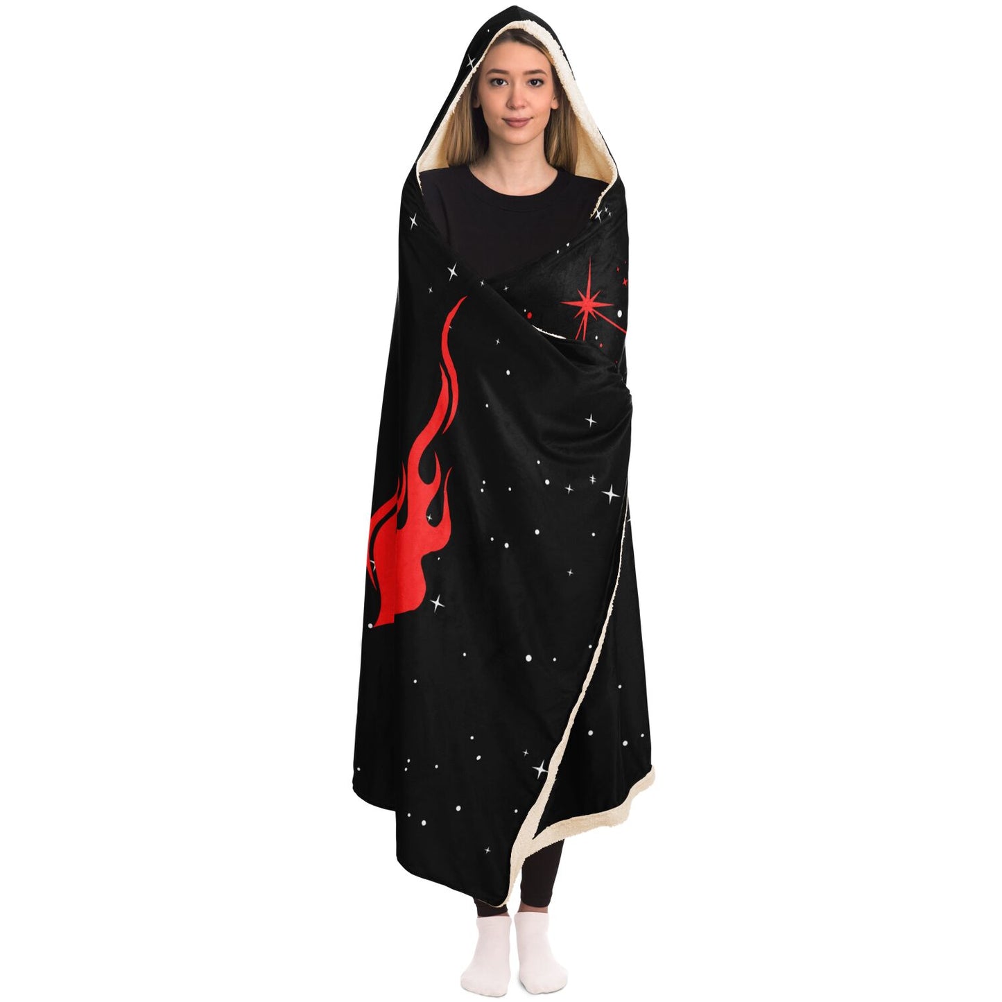 Aries Hooded Goddess Meditation Blanket