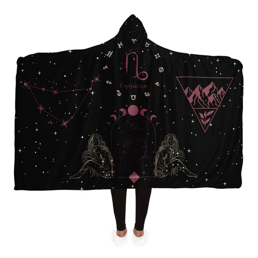 Capricorn Hooded Goddess Meditation Blanket