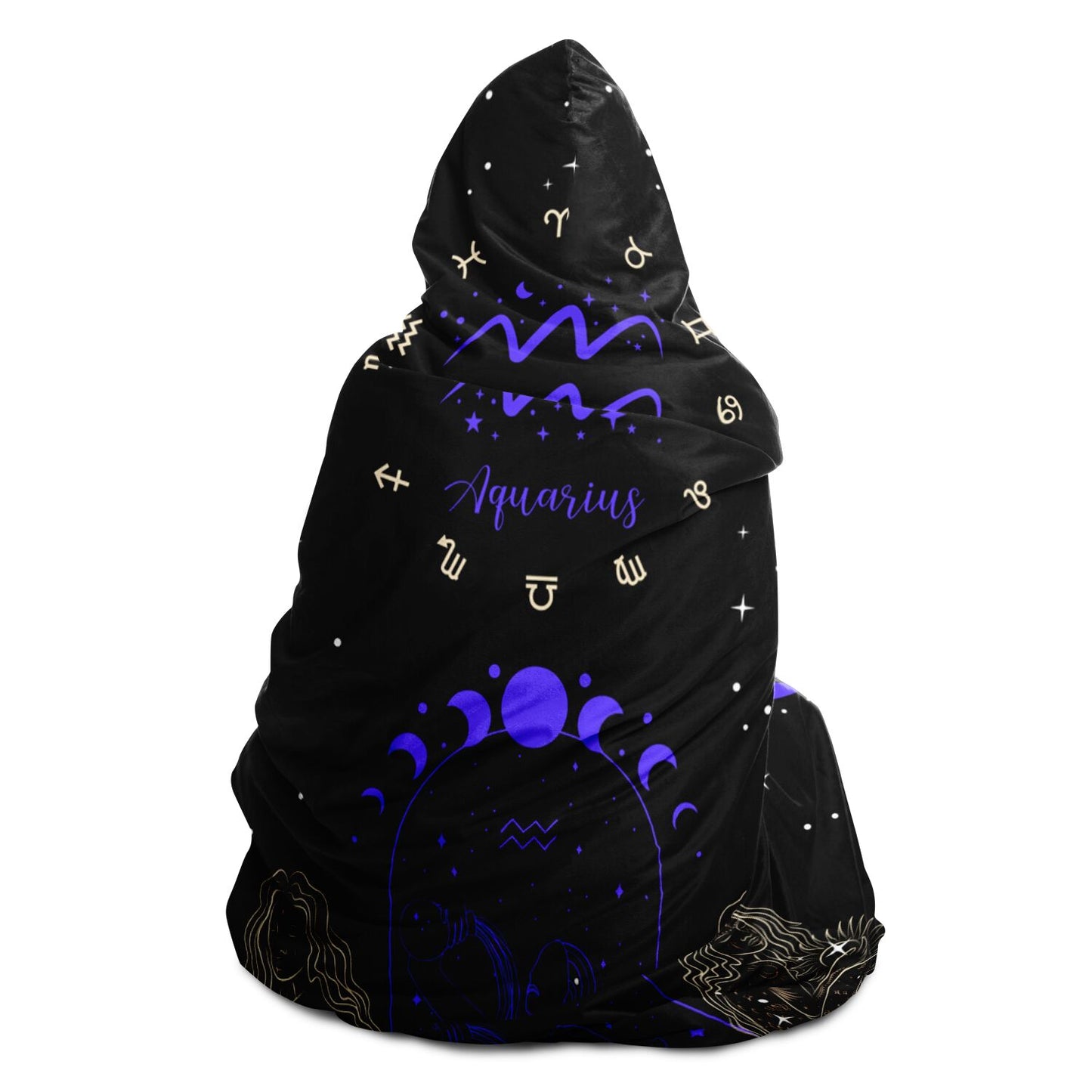 Aquarius Hooded Goddess Meditation Blanket